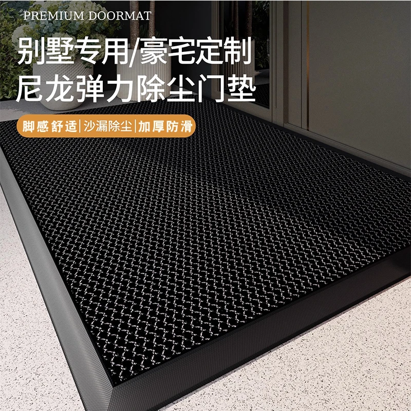 入户门地垫门外新款门垫门口地毯高级脚垫入门免洗防滑室外别墅耐