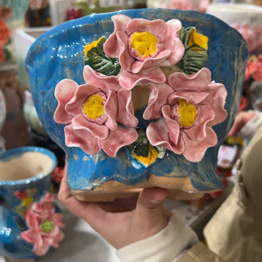 满20米秒退拉黑多肉花盆