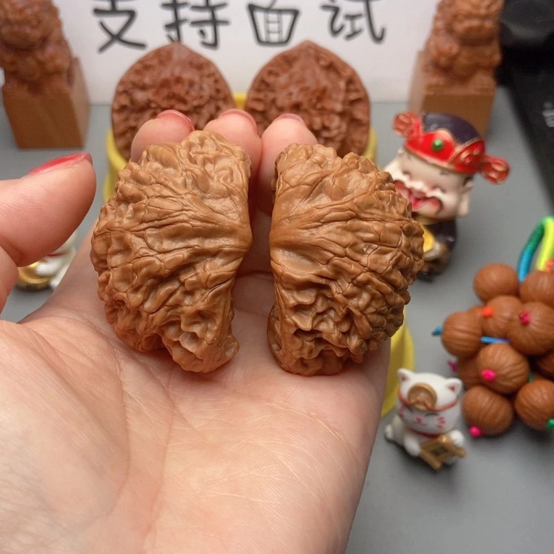桃核吊坠核桃52蛇头