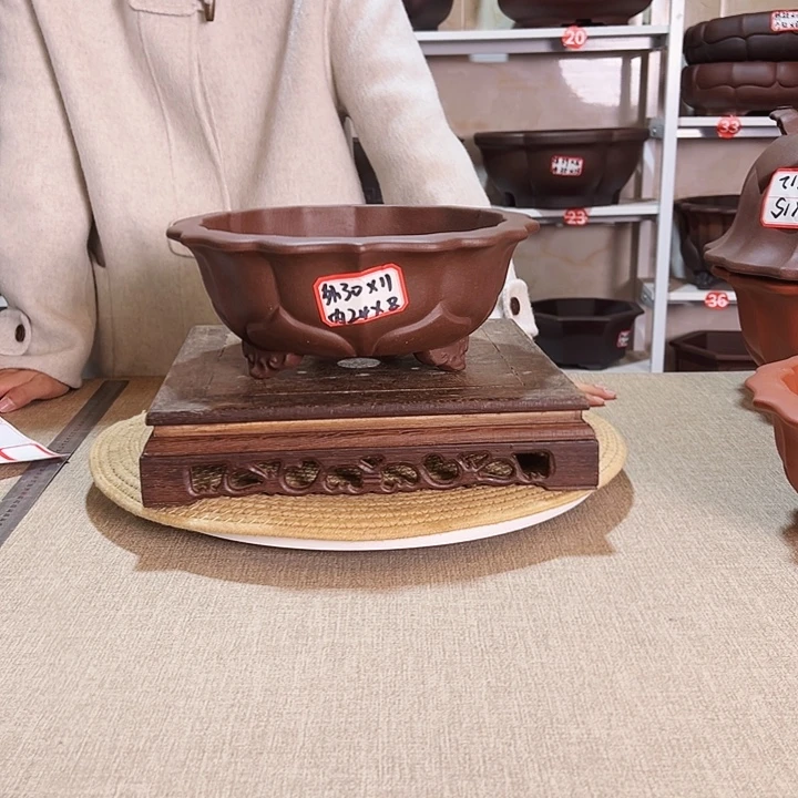 紫砂花盆紫砂花盆