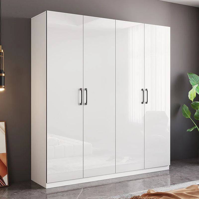 2025款用卧室简易组装柜子出租房用衣服收纳储物柜对开门儿童衣橱