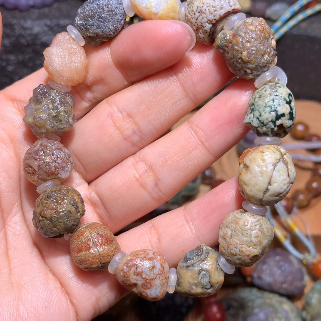 未镶嵌玛瑙/玉髓珠宝半成品