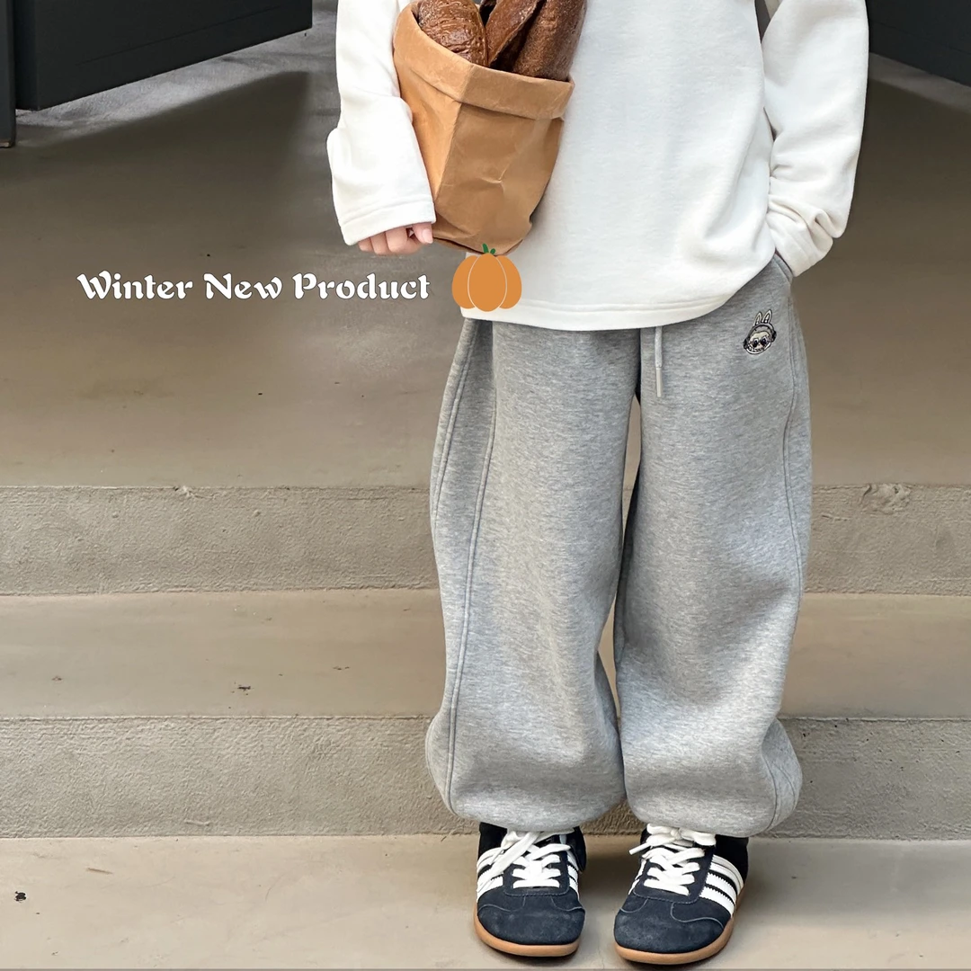 NGT 2025新款冬款童装儿童男女童中大童针织裤(非常足码) 59320