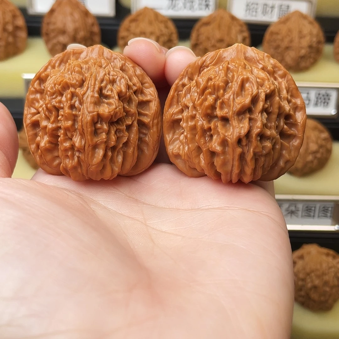 吊坠文玩核桃四座楼52全品311