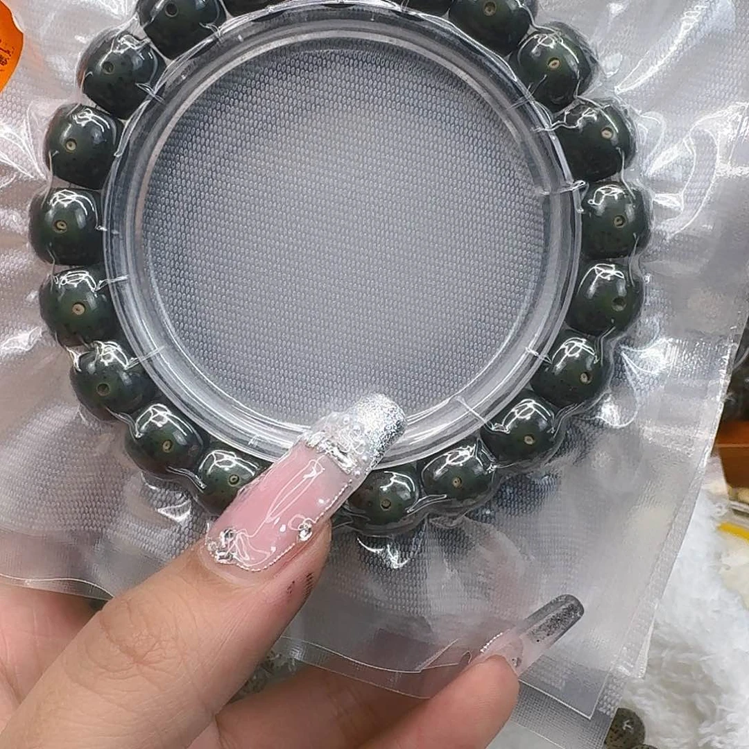 星月菩提手串305爱谁谁绿魔星月菩提11桶单圈