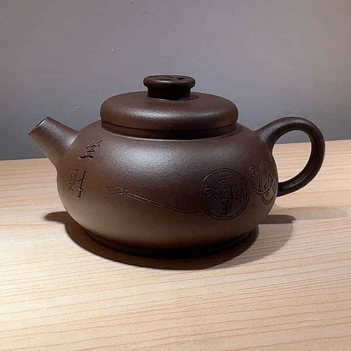 紫砂茶壶宜兴原矿手工紫砂壶