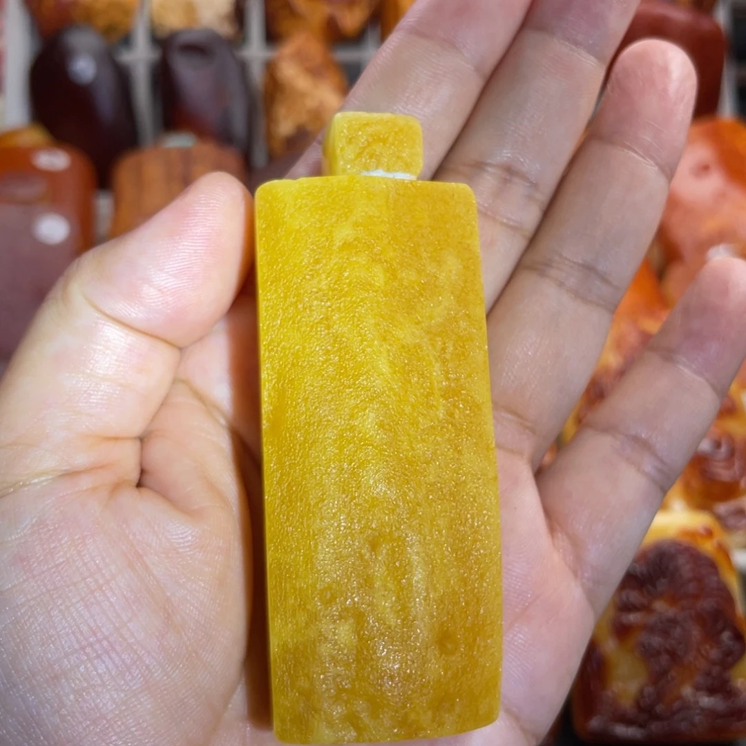 定制琥珀未镶嵌定制款天然琥珀蜜蜡