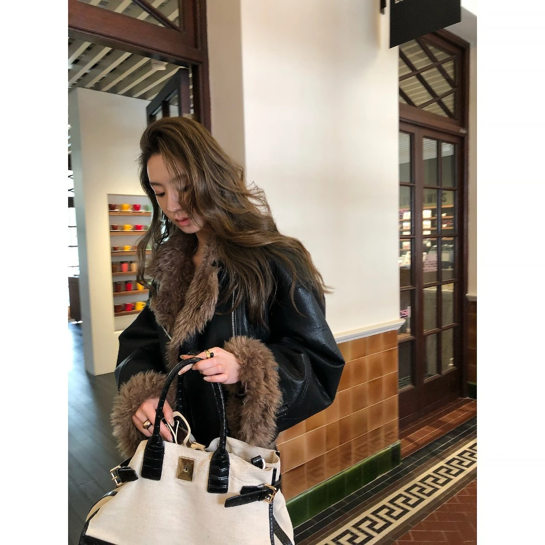 ZHAIAIAIA【寒冬庇护所】秋冬复古百搭翻领外套W39914GK54.