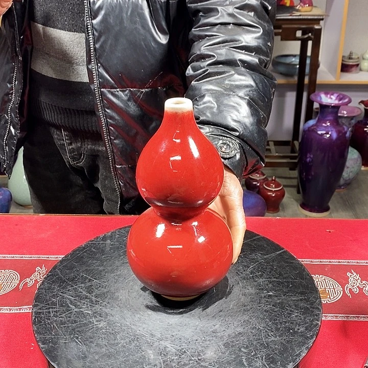 瓶中国神垕精品钧瓷