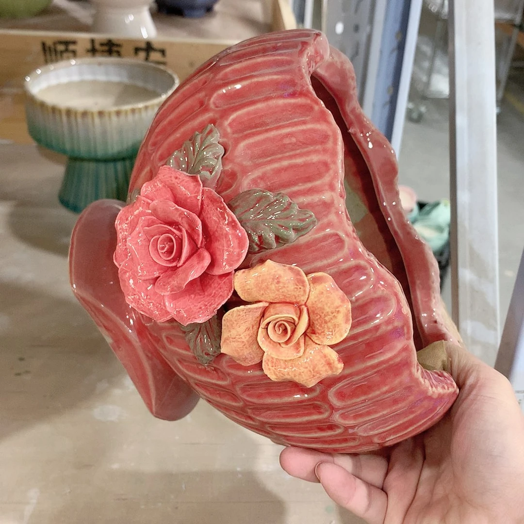 陶瓷陶瓷多肉花盆特价