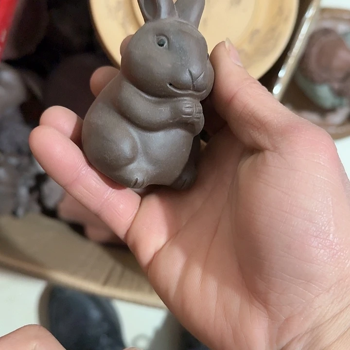 紫砂茶宠雕塑瑕疵茶宠