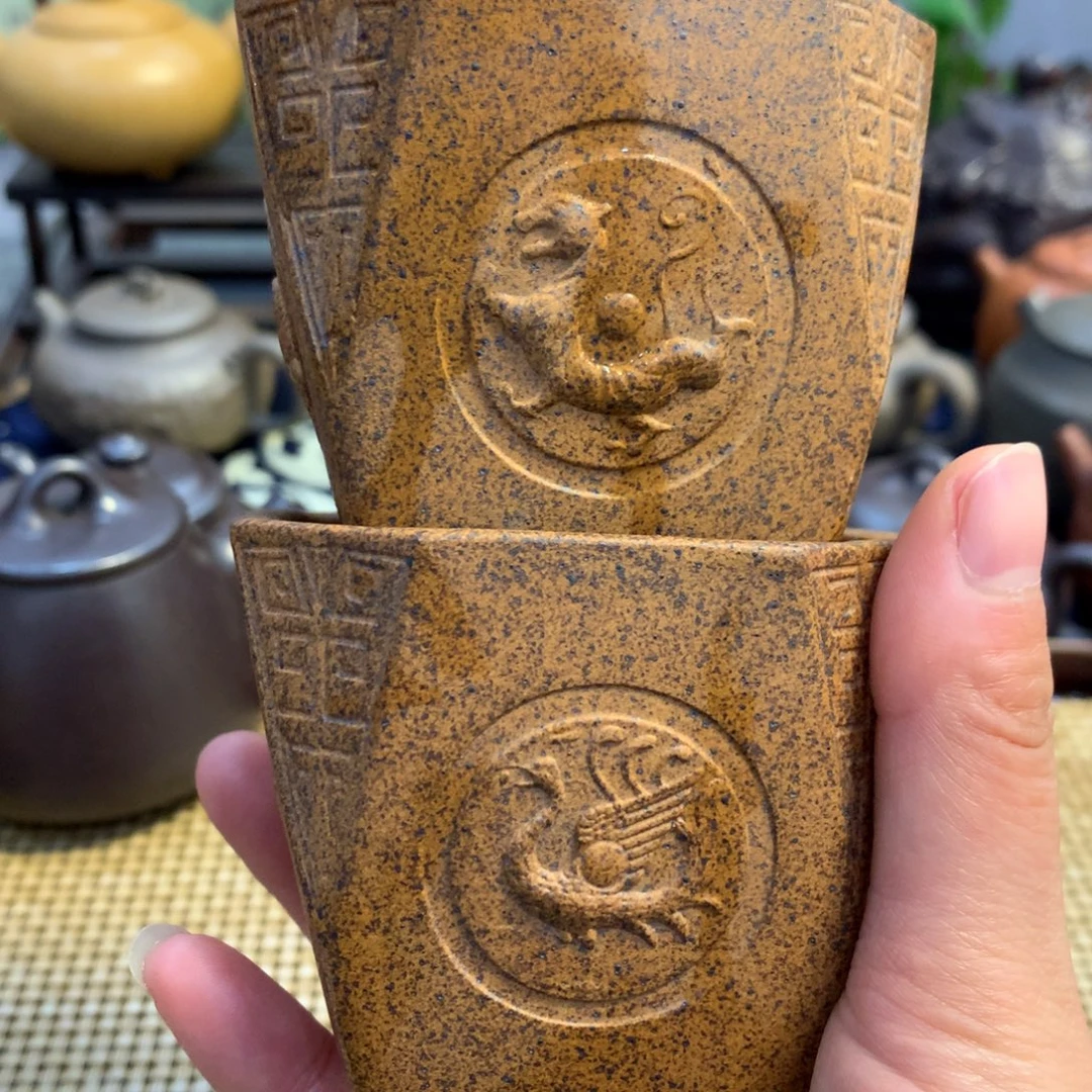 茶壶紫砂宜兴原矿段泥160cc