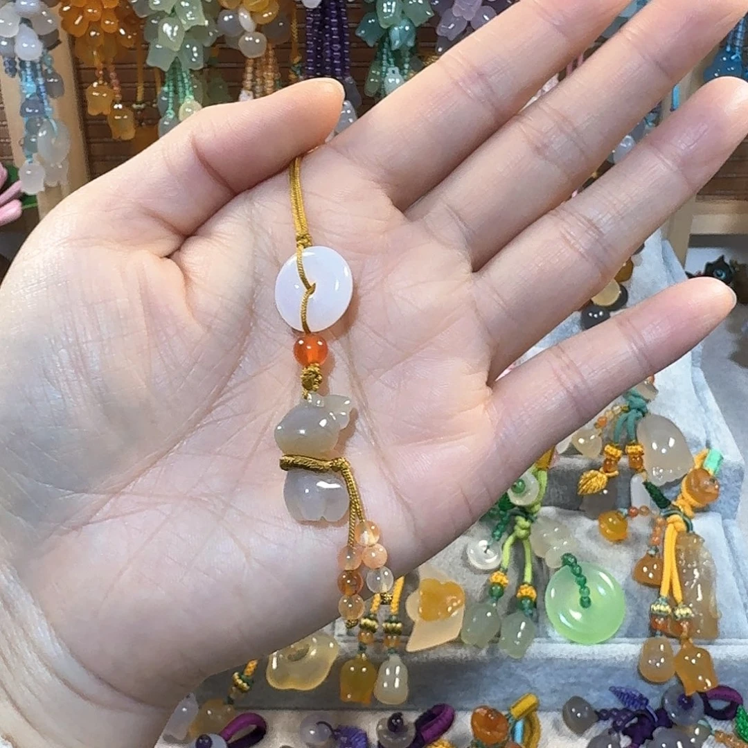 玛瑙/玉髓挂件福利款未镶嵌