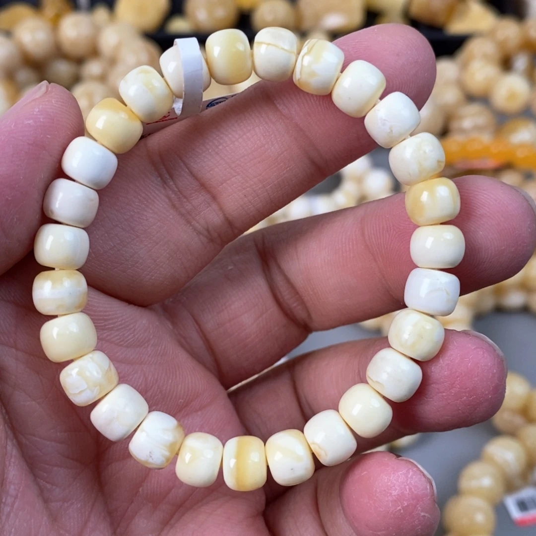 蜜蜡未镶嵌珠宝奇石  8mm  7.8g