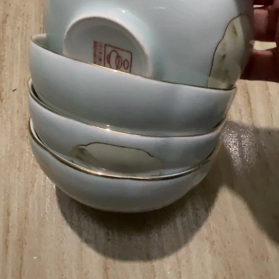 瓷片陶瓷12厘米4个