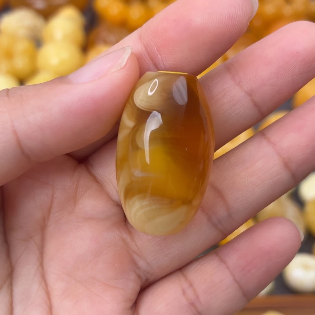 裸石蜜蜡未镶嵌蜜糖溶洞枣桶