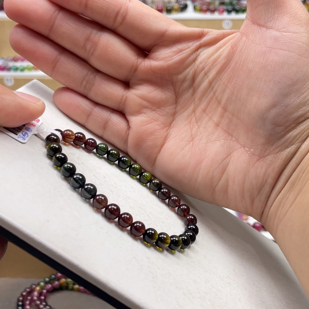 碧玺手串未镶嵌6.3mmmmmmmmmmmmmmmmmm