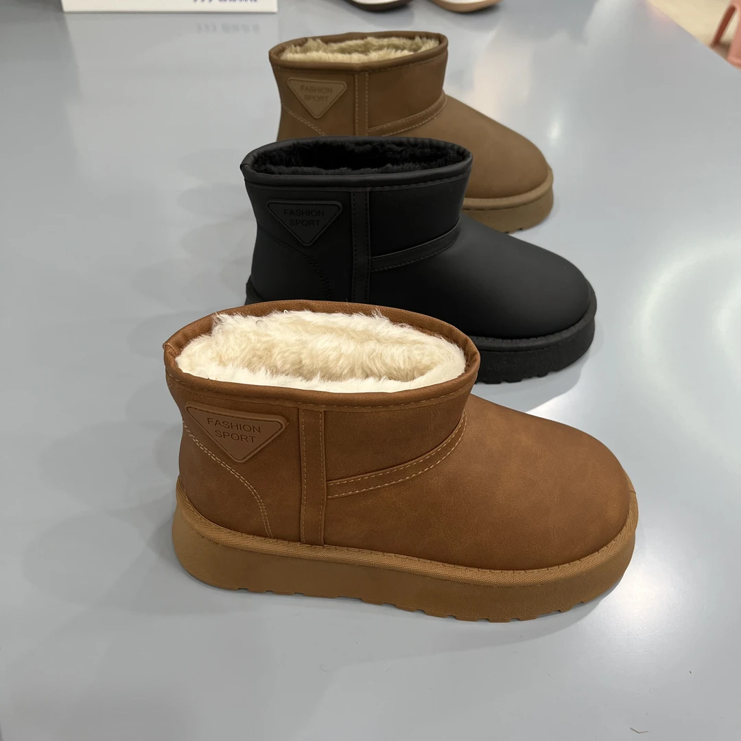 998女士冬季时尚雪地靴