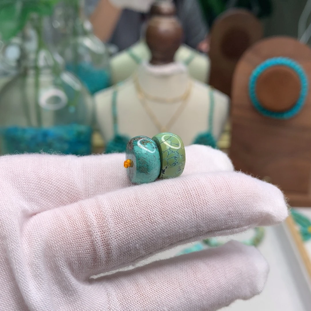 绿松石未镶嵌配饰