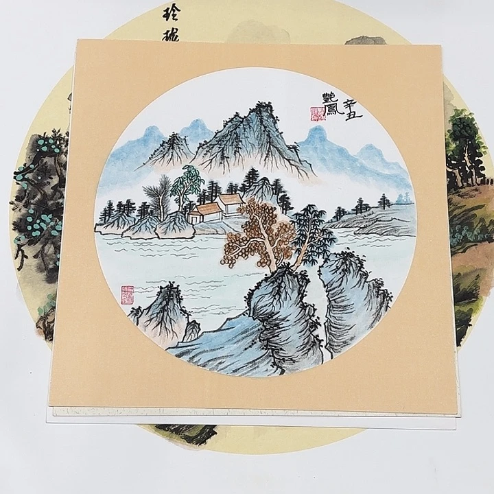 国画小*灵花鸟的翅膀和翅膀都