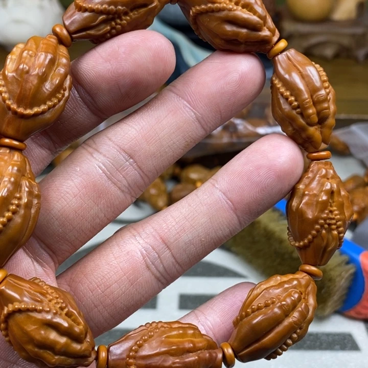 橄榄核手串/手链橄榄核雕工艺手串
