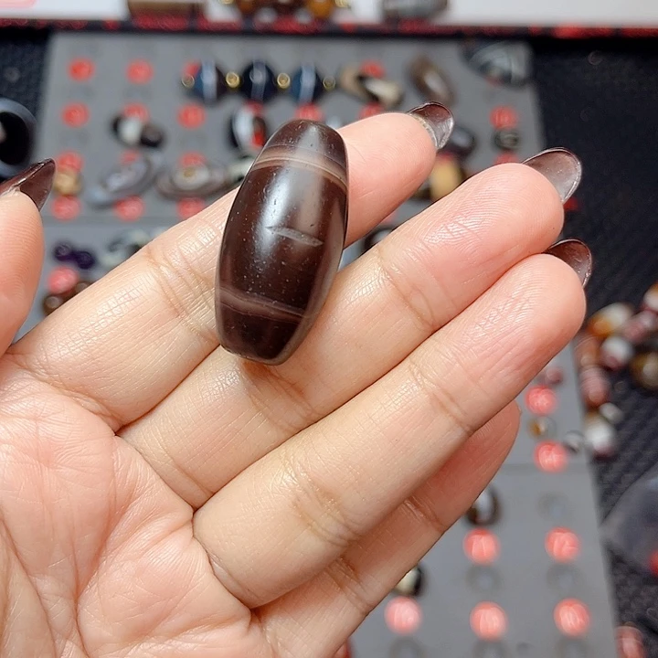 未镶嵌玛瑙/玉髓珠宝半成品魁*