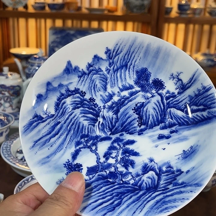 錡镇堂手工手绘壶承