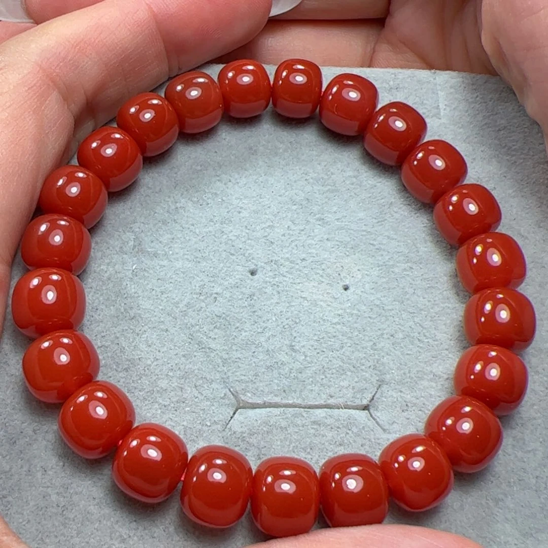未镶嵌手串南红玛瑙