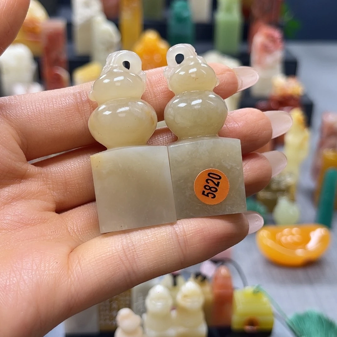 巴林石印石我包邮包刻5820