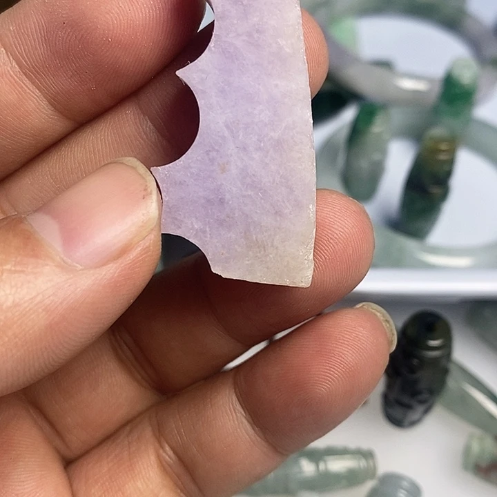 翡翠散珠天然翡翠A货挂件
