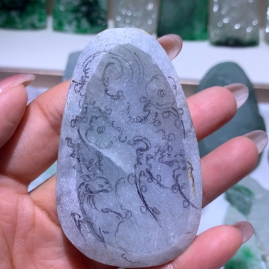 翡翠散珠翡翠边角料