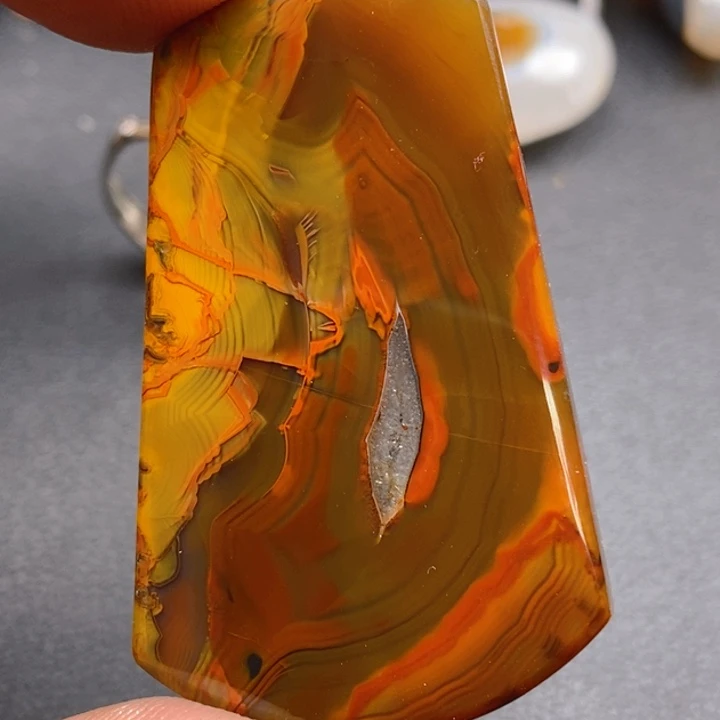 玛瑙/玉髓颈饰未镶嵌胜*索