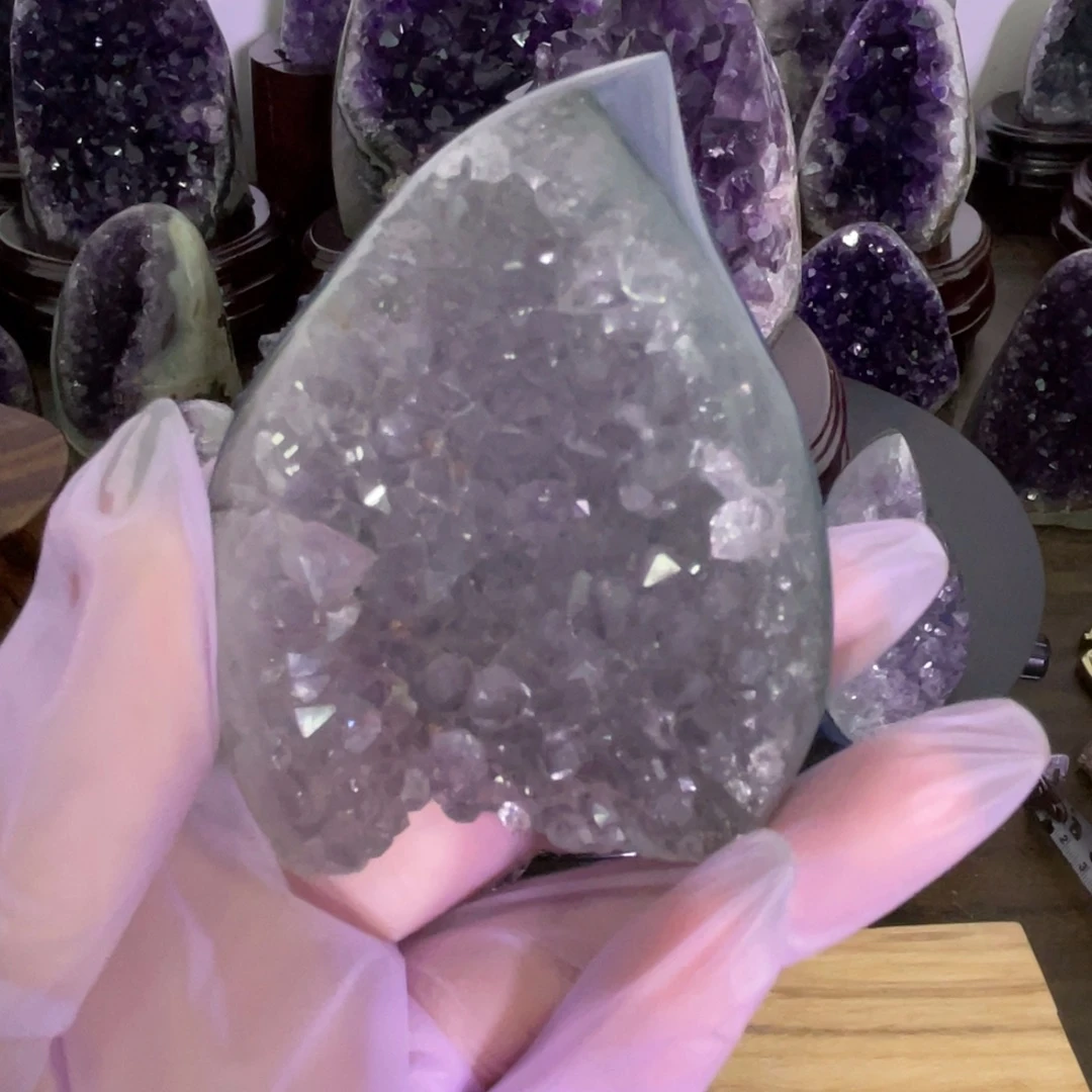 未镶嵌大型摆件（非配饰）紫晶