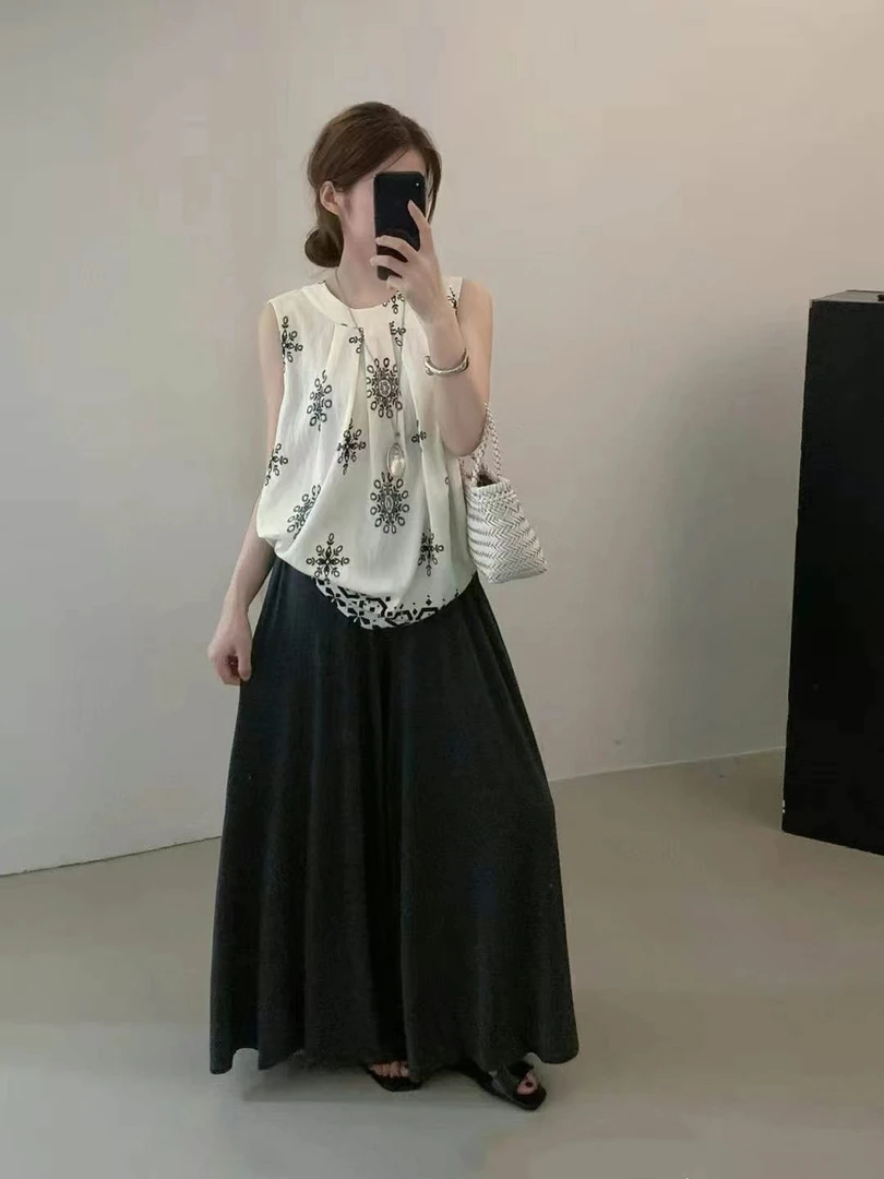 编号款（500-599）2025夏季新款韩系小众无袖吊带小衫上衣背心女