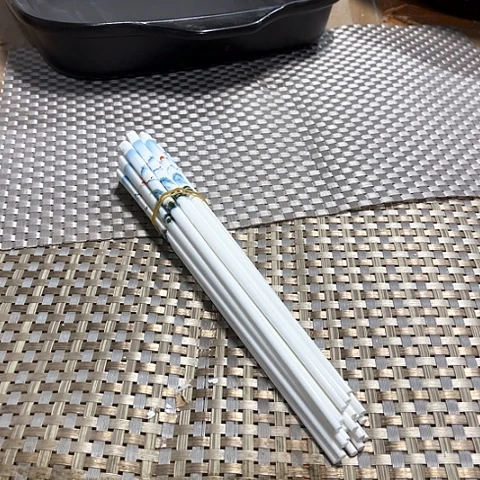 微瑕，不明火，江山10双筷子