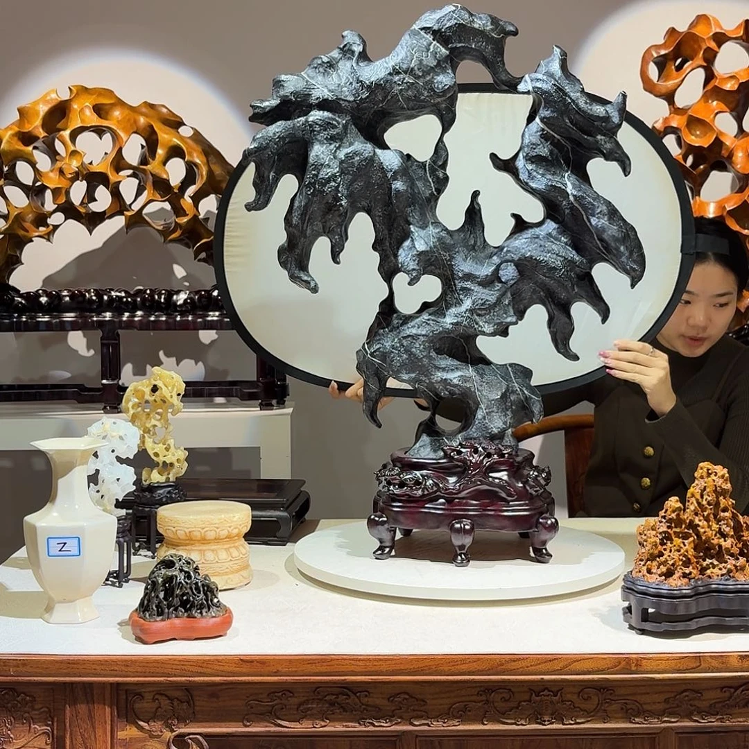 灵璧石灵璧石摆件