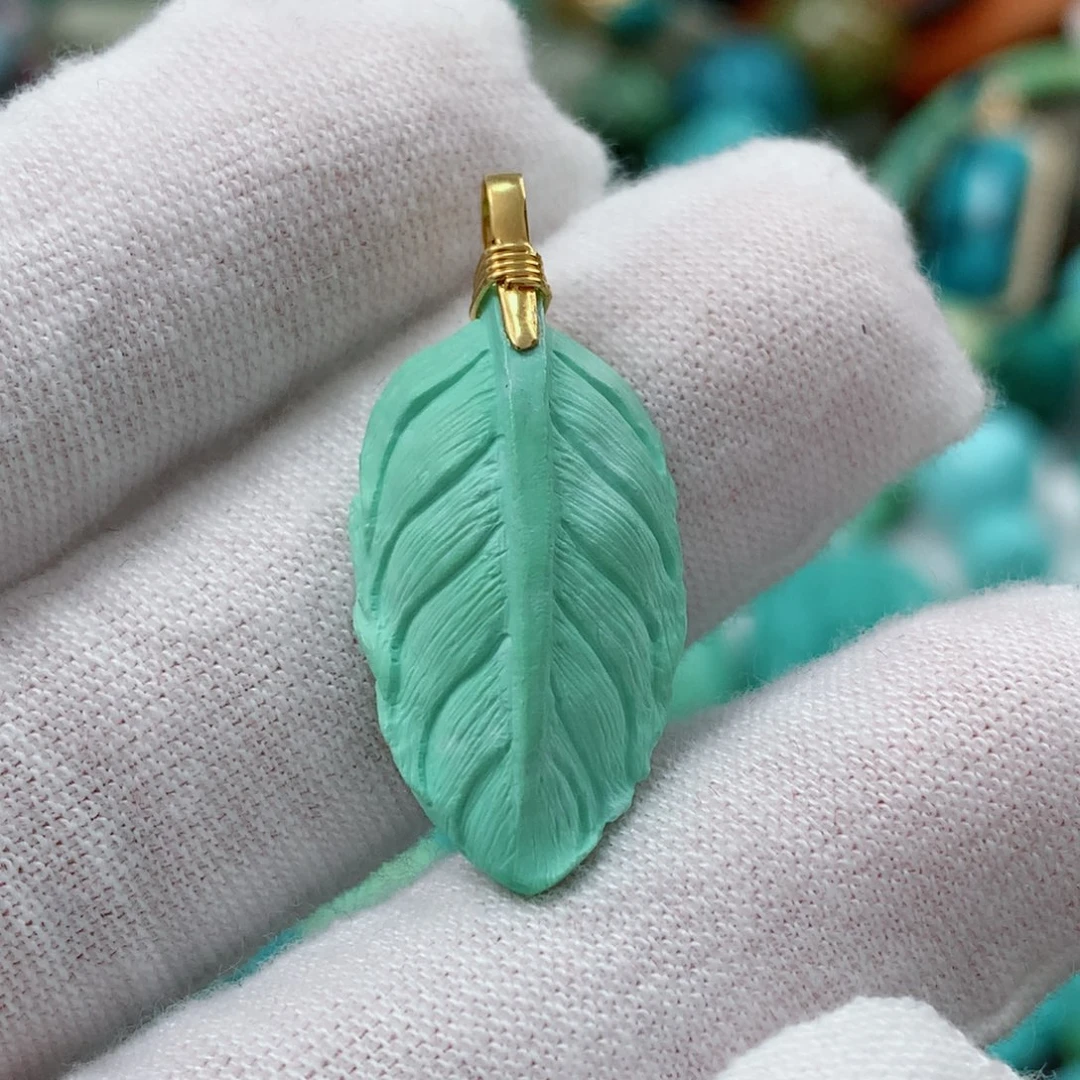 绿松石珠宝奇石未镶嵌