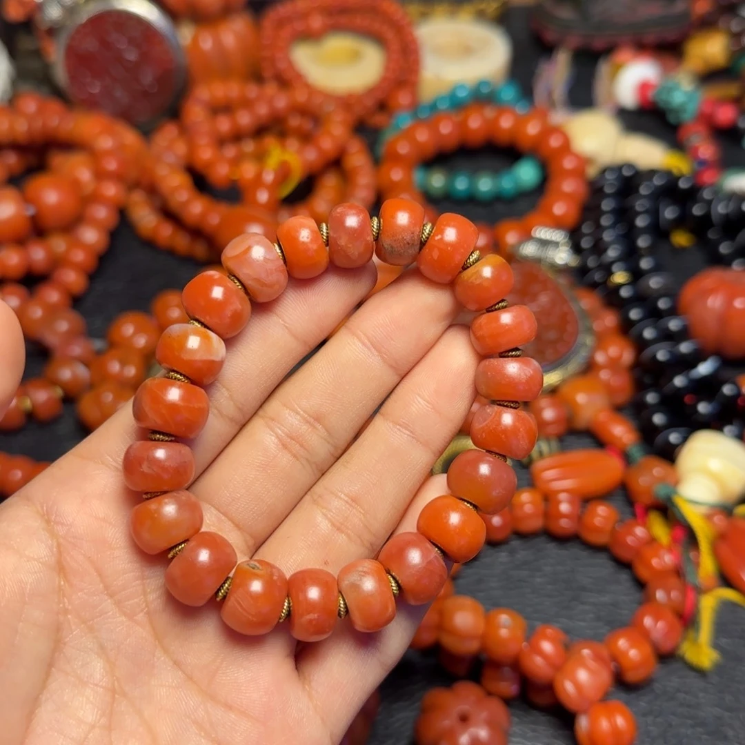 南红玛瑙未镶嵌手链保山好看