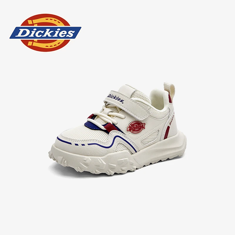 Dickies儿童2025夏季新款软底休闲鞋男童女童网面透气防滑运动鞋