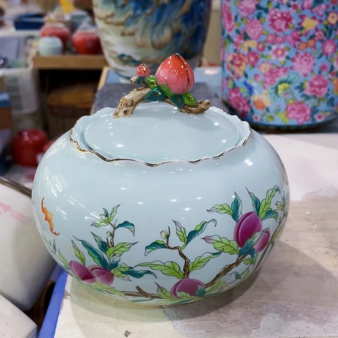 【闪购商品】罐陶瓷茶叶罐密封罐