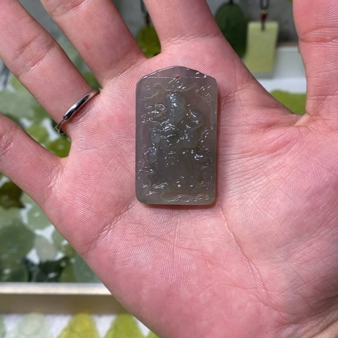 岫玉未镶嵌吊坠(不含链)两单包邮