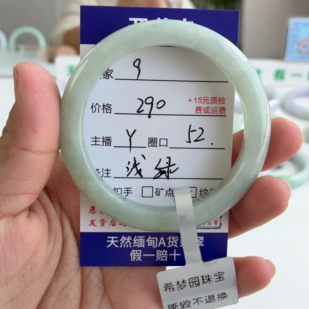 翡翠未镶嵌手镯52