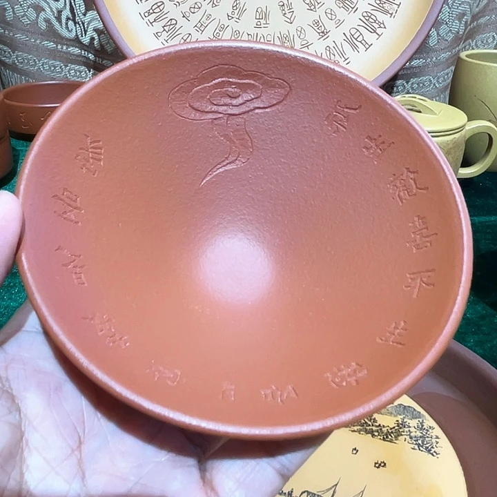 茶杯紫砂孤品放漏