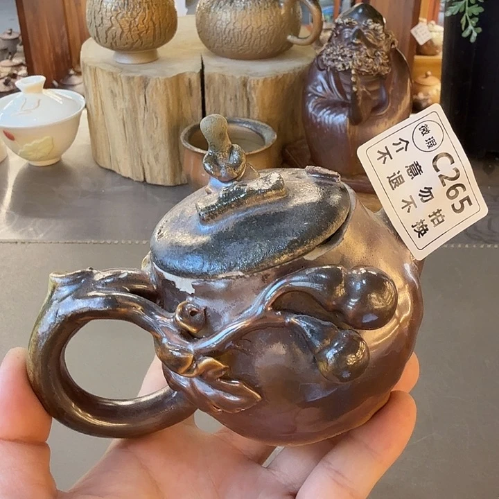 茶壶粗砂柴烧福利新品多多