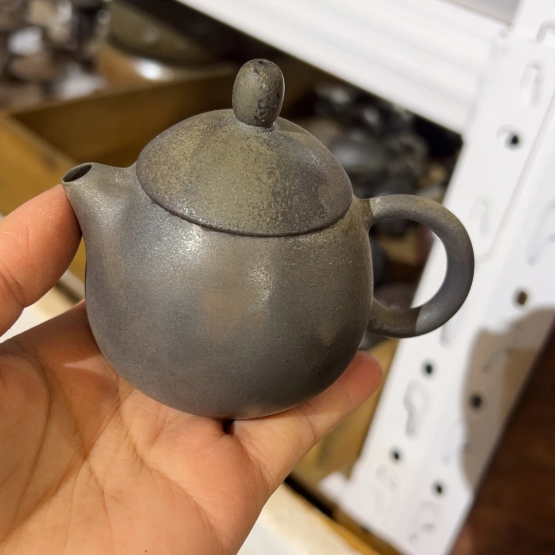贵台龙窑柴烧茶壶A107
