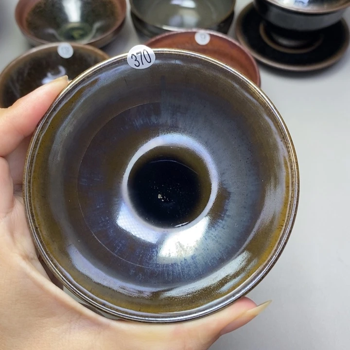 茶盏建窑建盏柴烧主人杯