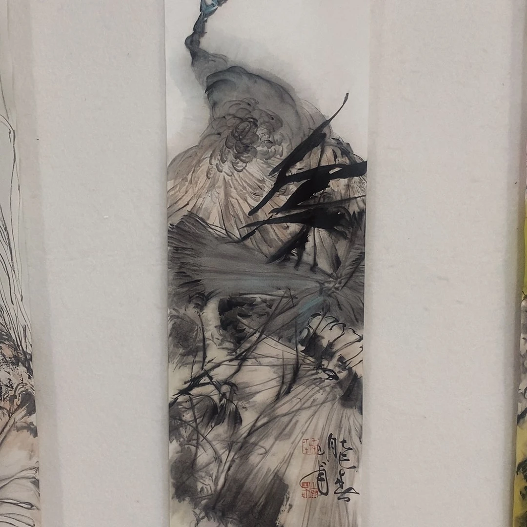 国画书画作品多次参加全国书画