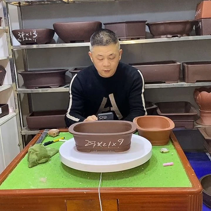 宜兴紫砂花盆花盆