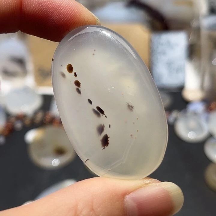 玛瑙/玉髓未镶嵌吊坠(不含链)