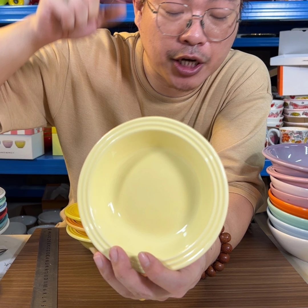 陶瓷爱丽丝黄小草帽